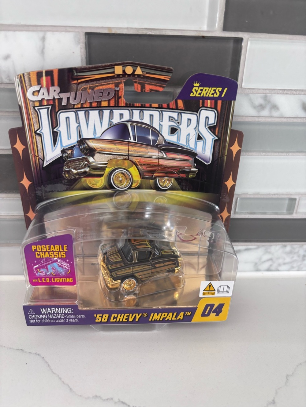 Car tuned lowriders 58 Chevy impala series 1 # 04